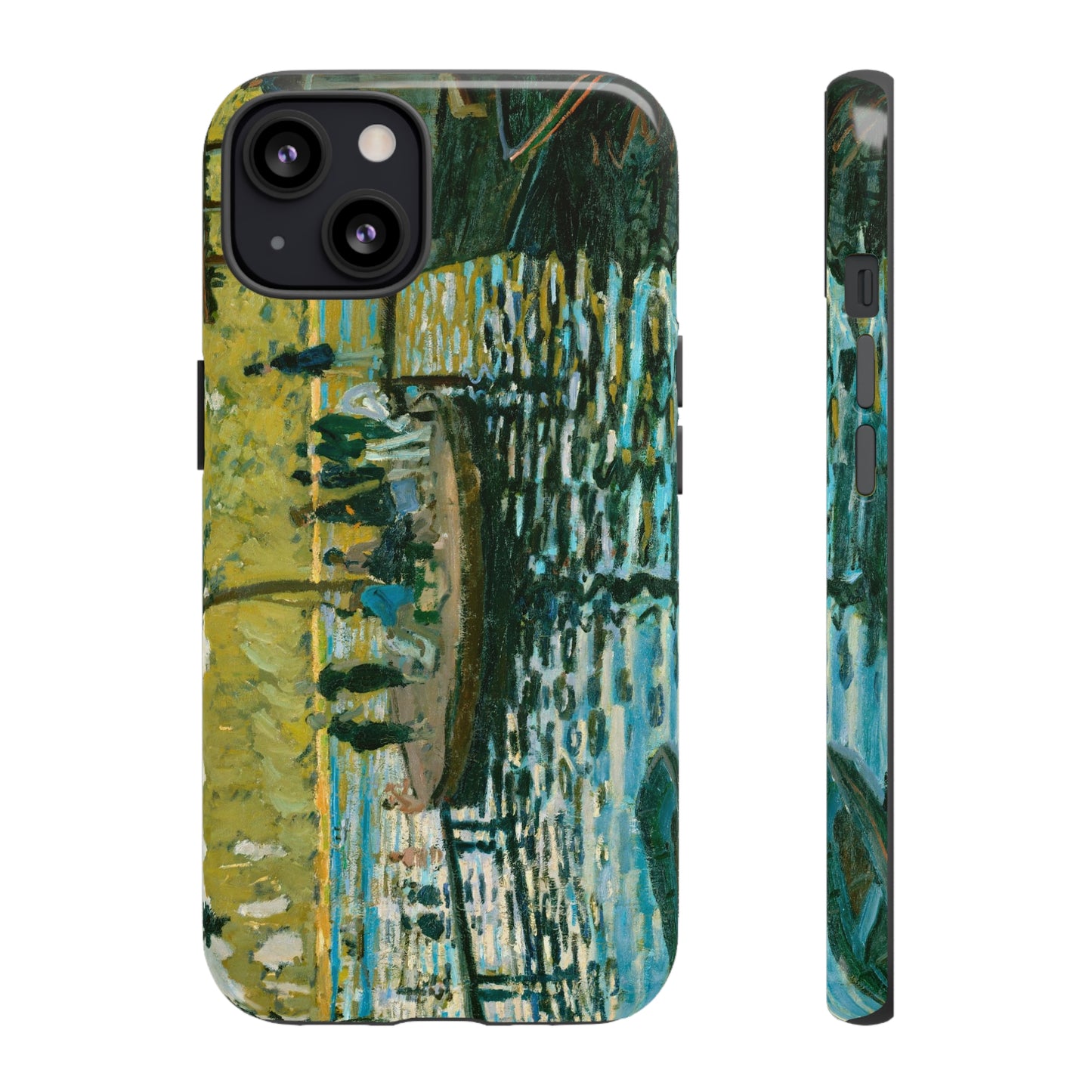 La Grenouillére by Claude Monet - Cell Phone Case