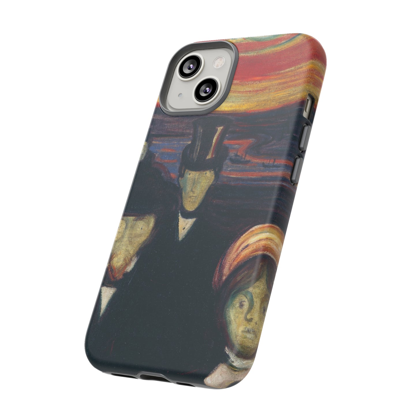 Anxiety by Edvard Munch - Cell Phone Case