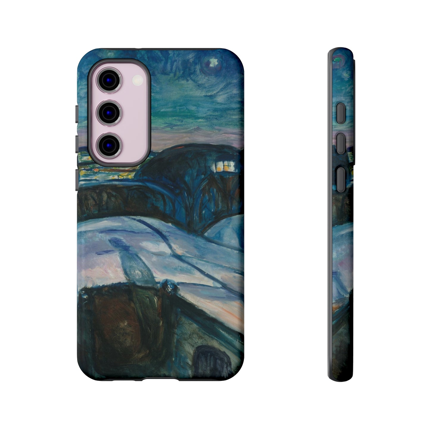 Starry Night by Edvard Munch - Cell Phone Case