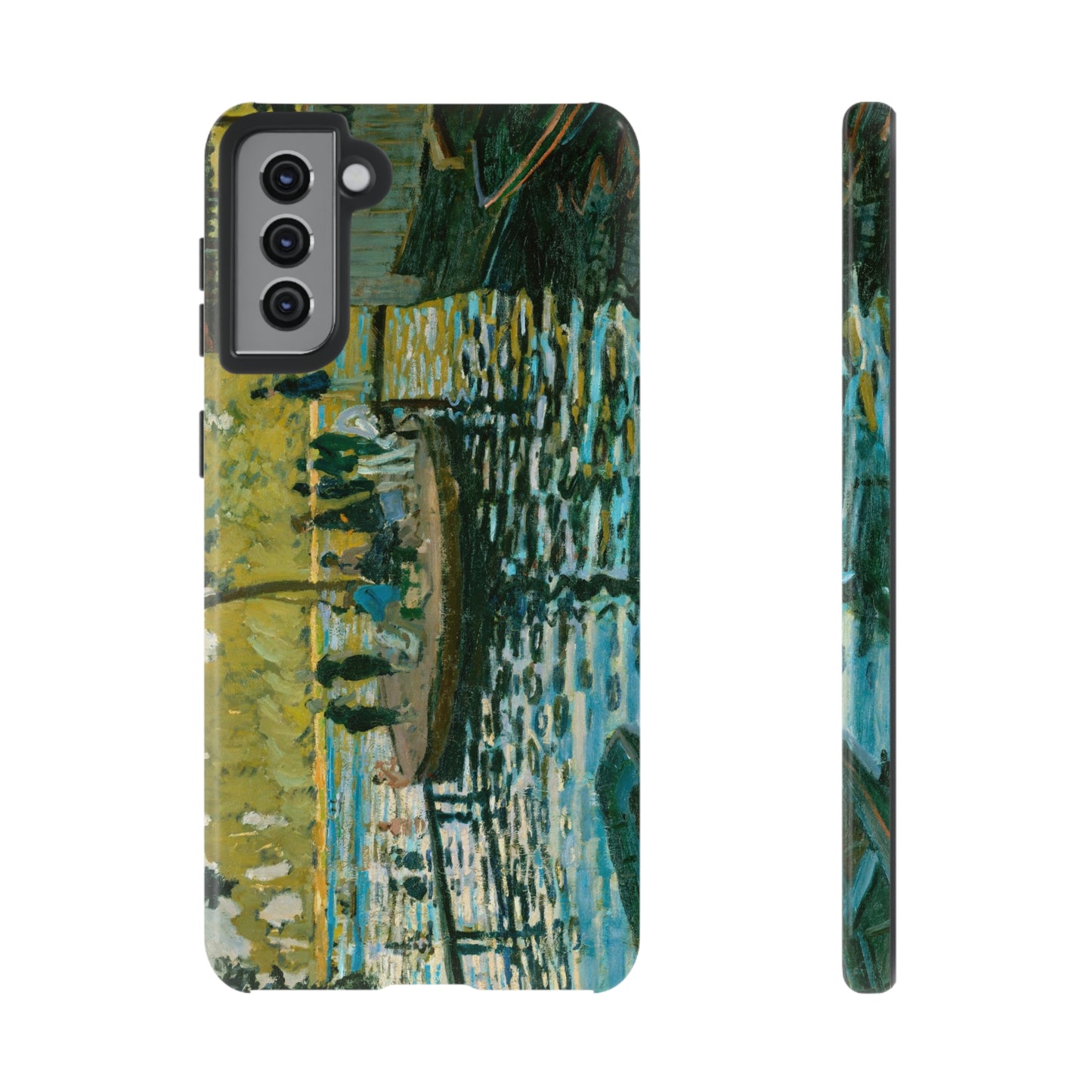 La Grenouillére by Claude Monet - Cell Phone Case