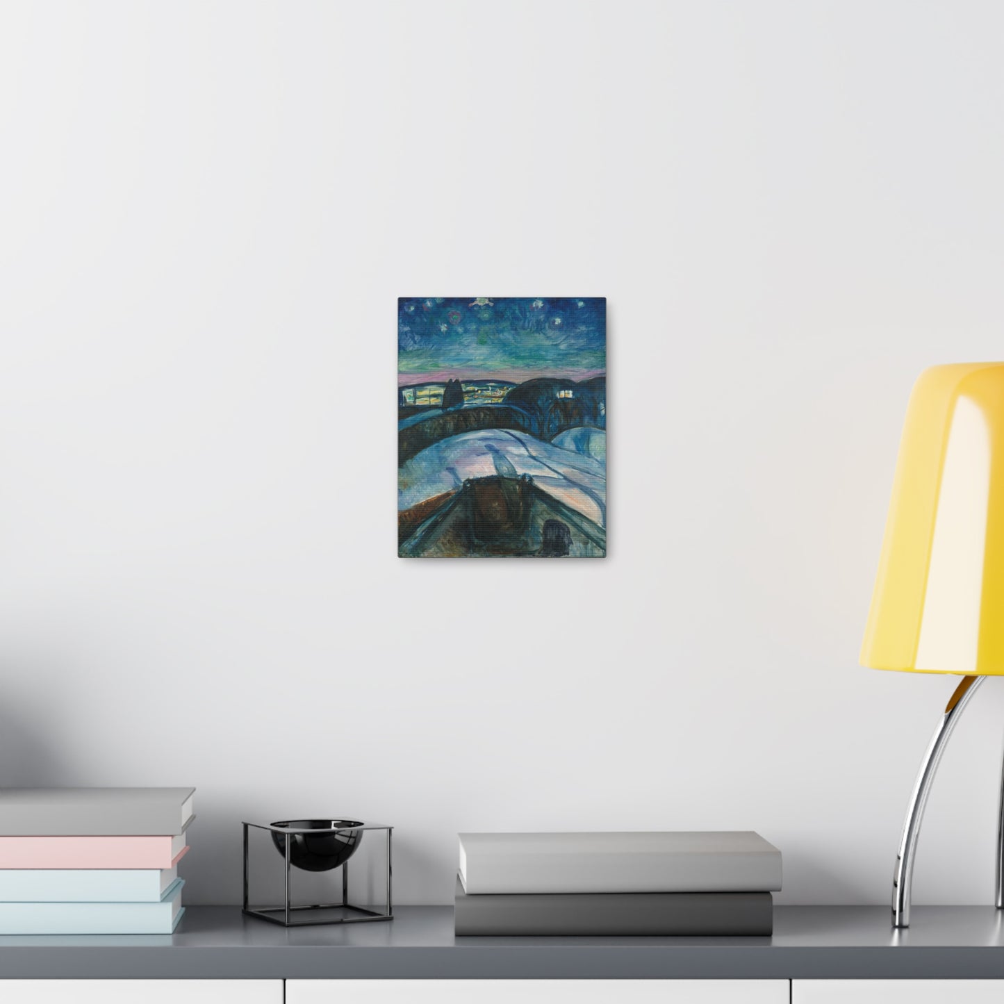 Starry Night by Edvard Munch - Canvas Print