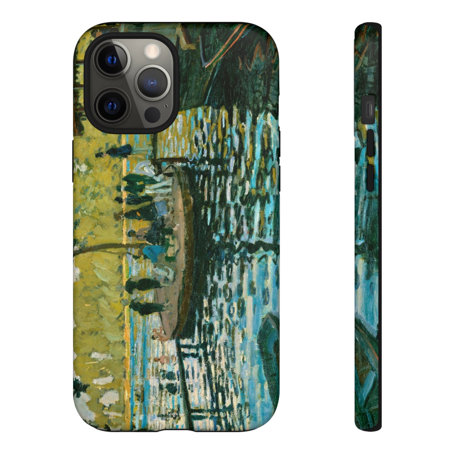 La Grenouillére by Claude Monet - Cell Phone Case