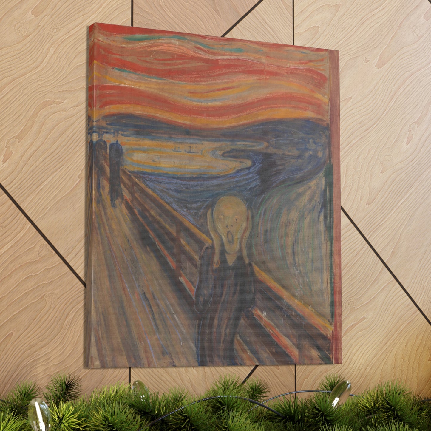 The Scream by Edvard Munch - Canvas Print