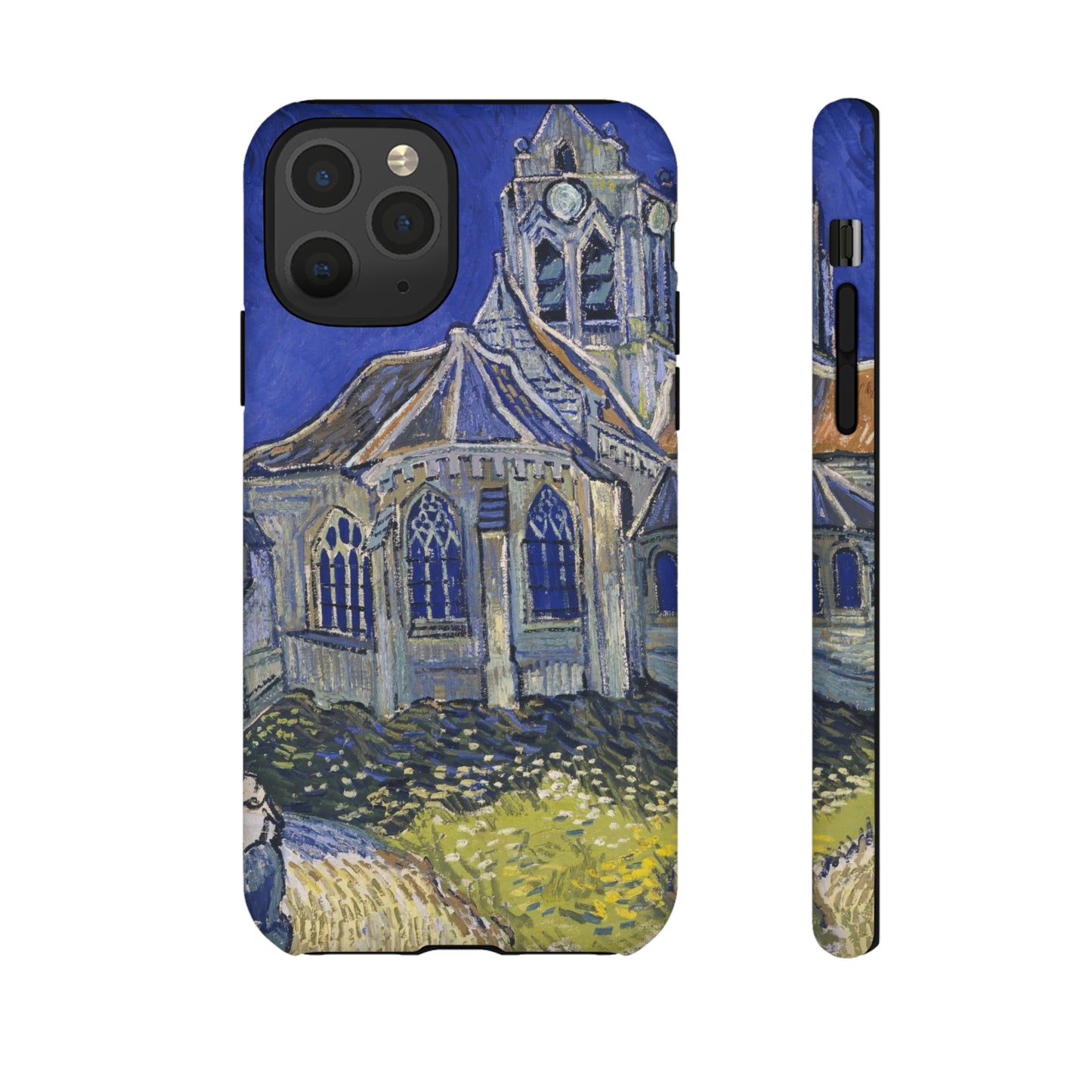 The Church in Auvers sur Oise by Vincent Van Gogh - Cell Phone Case