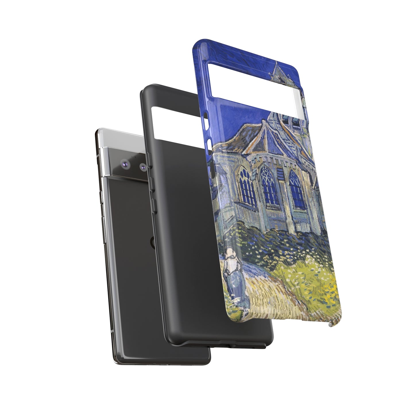 The Church in Auvers sur Oise by Vincent Van Gogh - Cell Phone Case