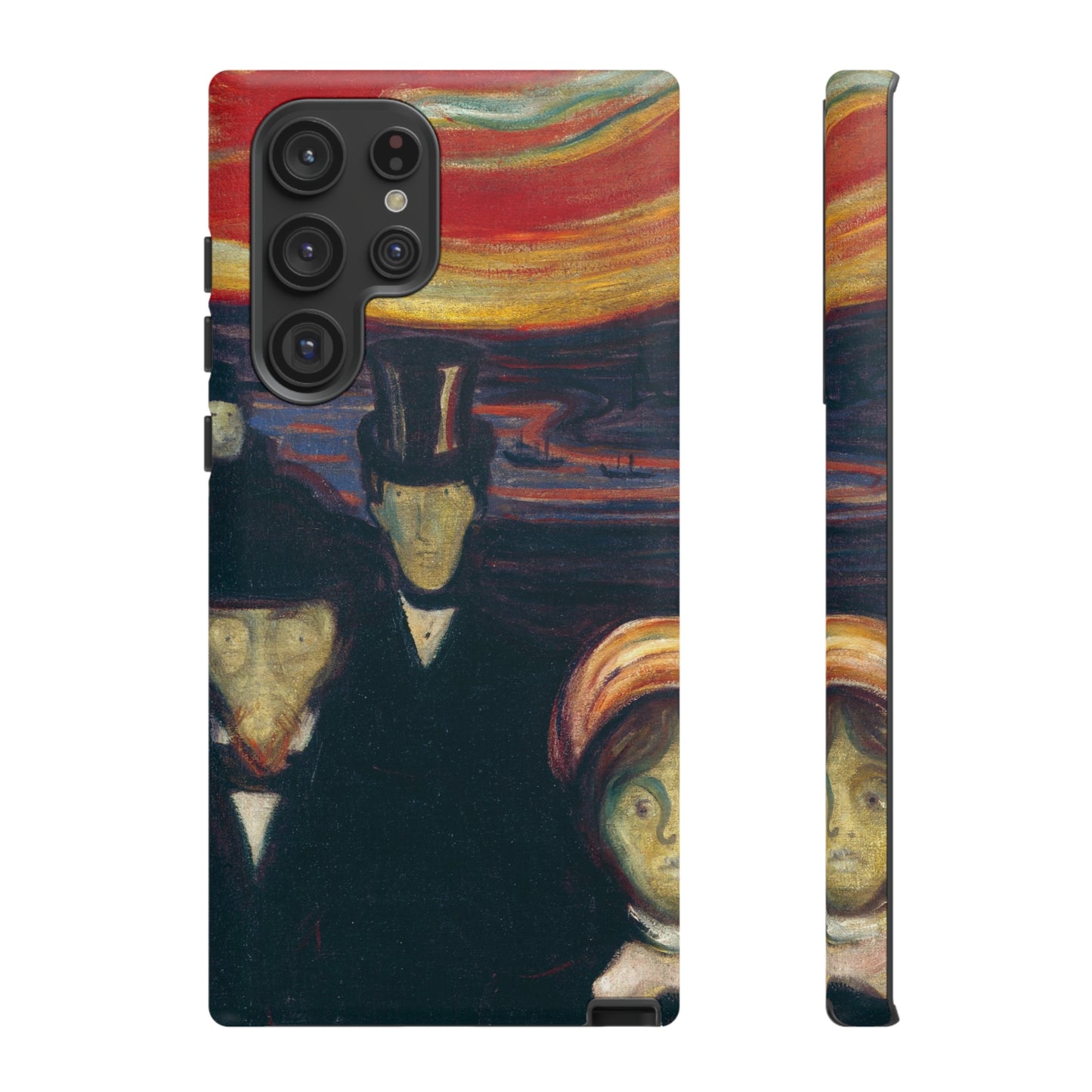 Anxiety by Edvard Munch - Cell Phone Case