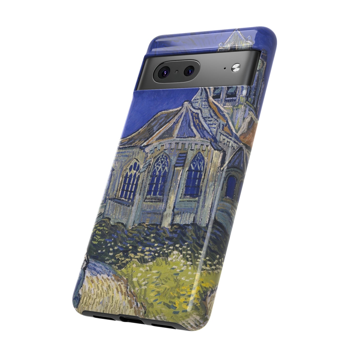 The Church in Auvers sur Oise by Vincent Van Gogh - Cell Phone Case