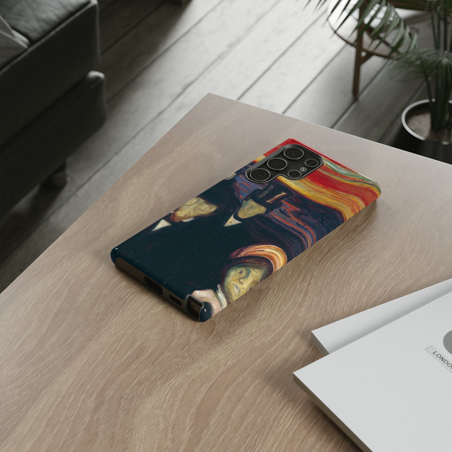 Anxiety by Edvard Munch - Cell Phone Case