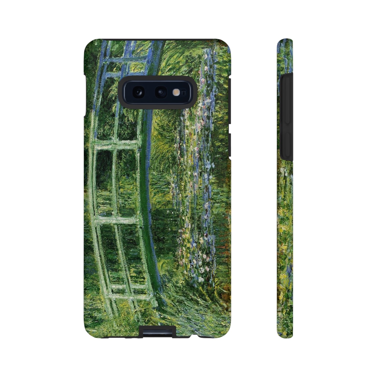 Water Lilies and a Japanese Bridge by Claude Monet - Cell Phone Case