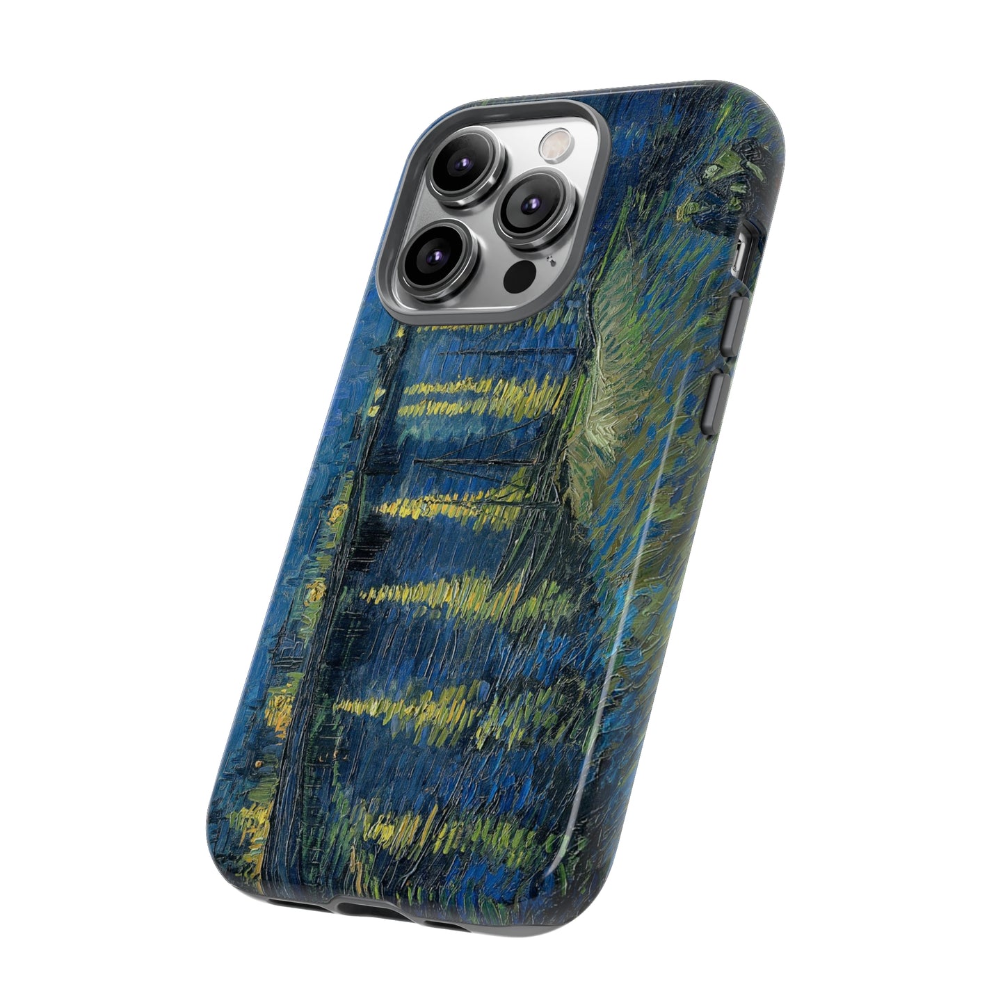 Starry Night over the Rhone by Vincent Van Gogh - Cell Phone Case