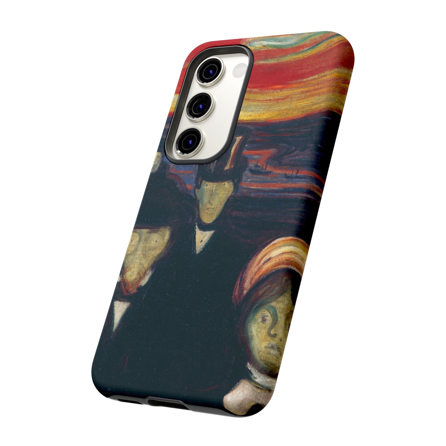 Anxiety by Edvard Munch - Cell Phone Case