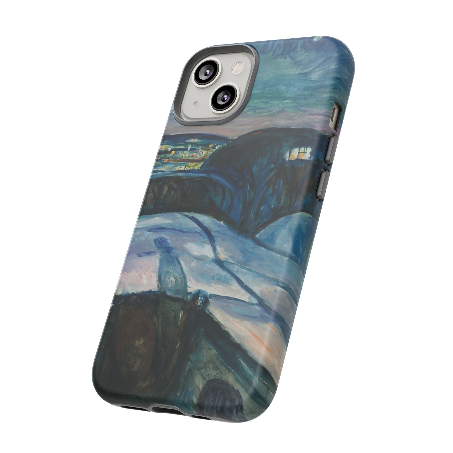 Starry Night by Edvard Munch - Cell Phone Case