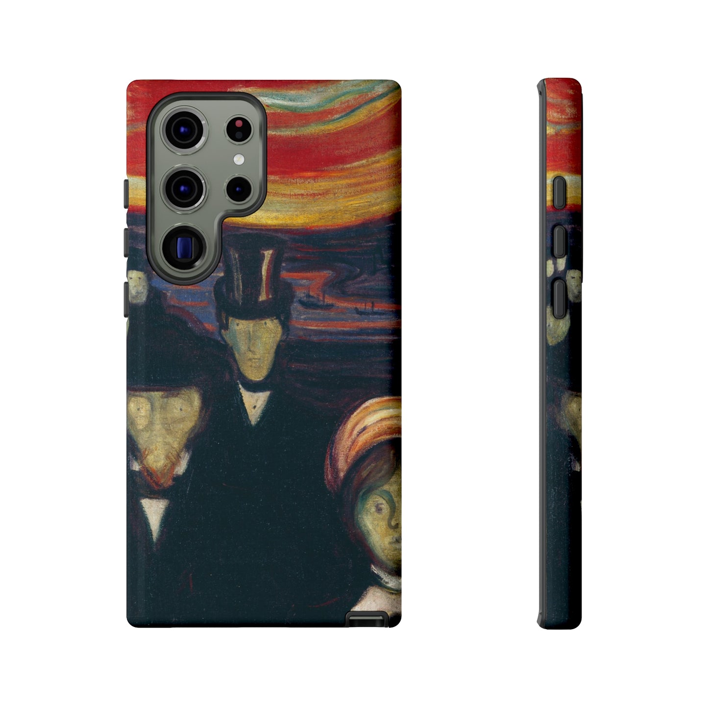 Anxiety by Edvard Munch - Cell Phone Case