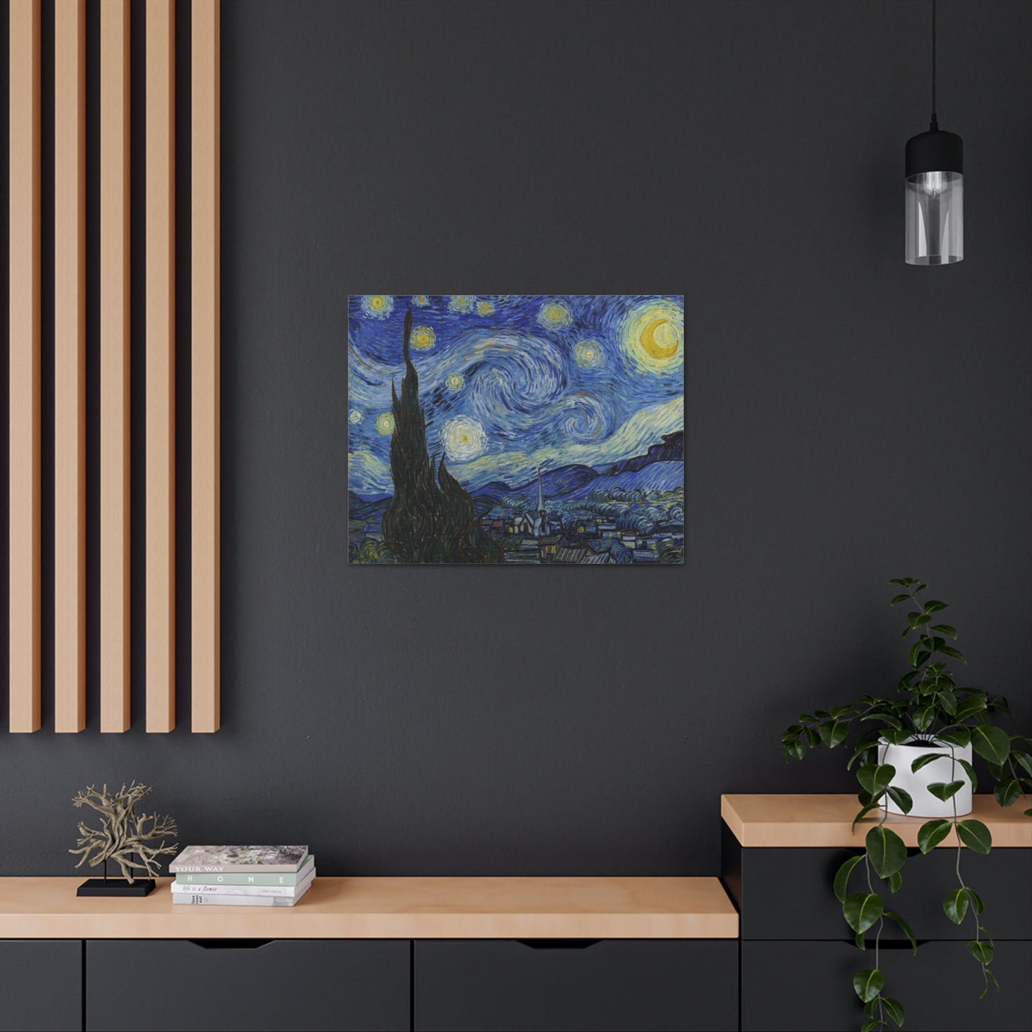 Starry Night by Vincent Van Gogh - Canvas Print