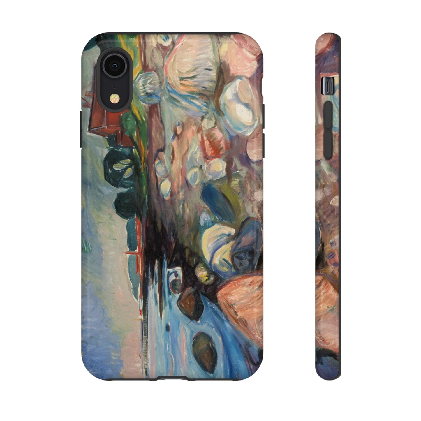 Shore with Red House by Edvard Munch - Cell Phone Case