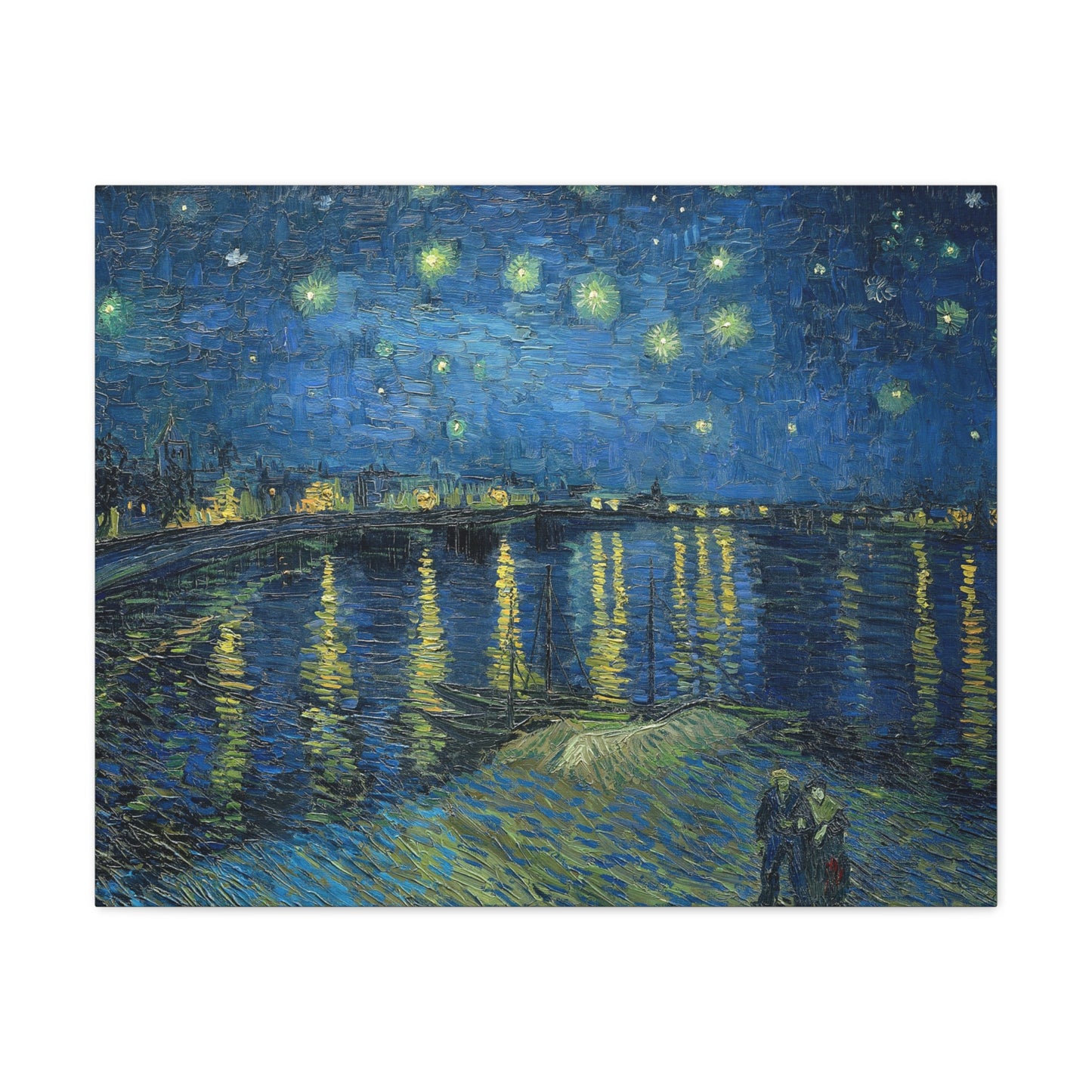 Starry Night Over the Rhone - By Vincent Van Gogh