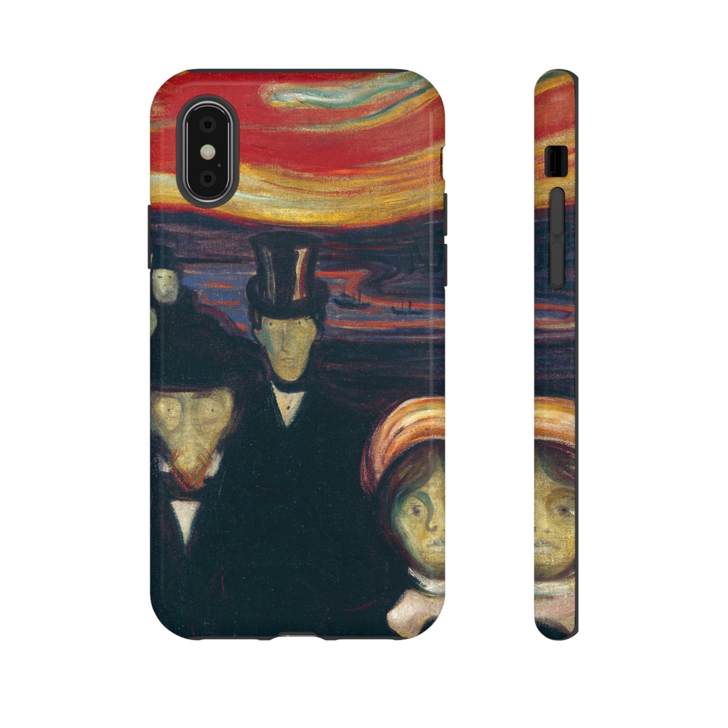 Anxiety by Edvard Munch - Cell Phone Case