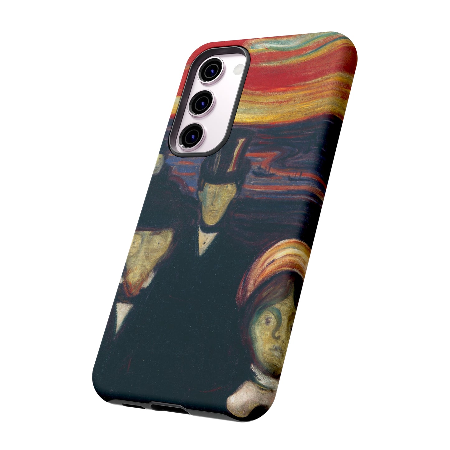 Anxiety by Edvard Munch - Cell Phone Case