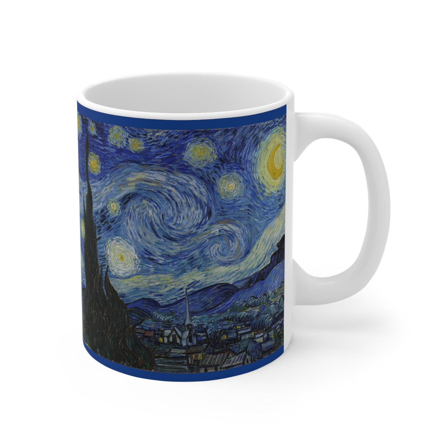 Starry Night by Vincent Van Gogh - Ceramic Mug
