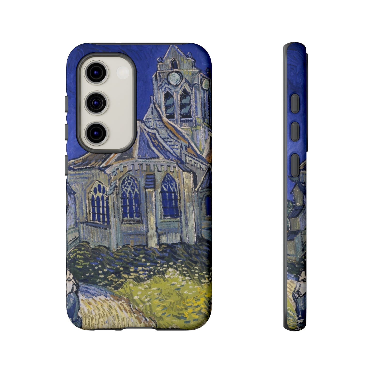 The Church in Auvers sur Oise by Vincent Van Gogh - Cell Phone Case