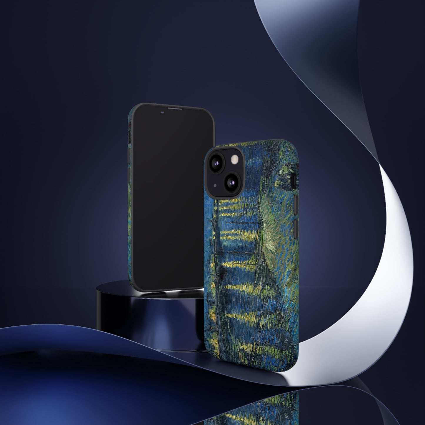 Starry Night over the Rhone by Vincent Van Gogh - Cell Phone Case