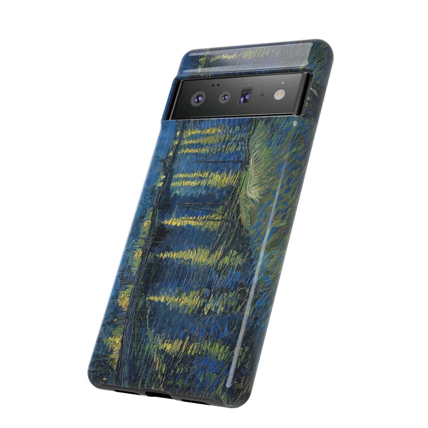 Starry Night over the Rhone by Vincent Van Gogh - Cell Phone Case