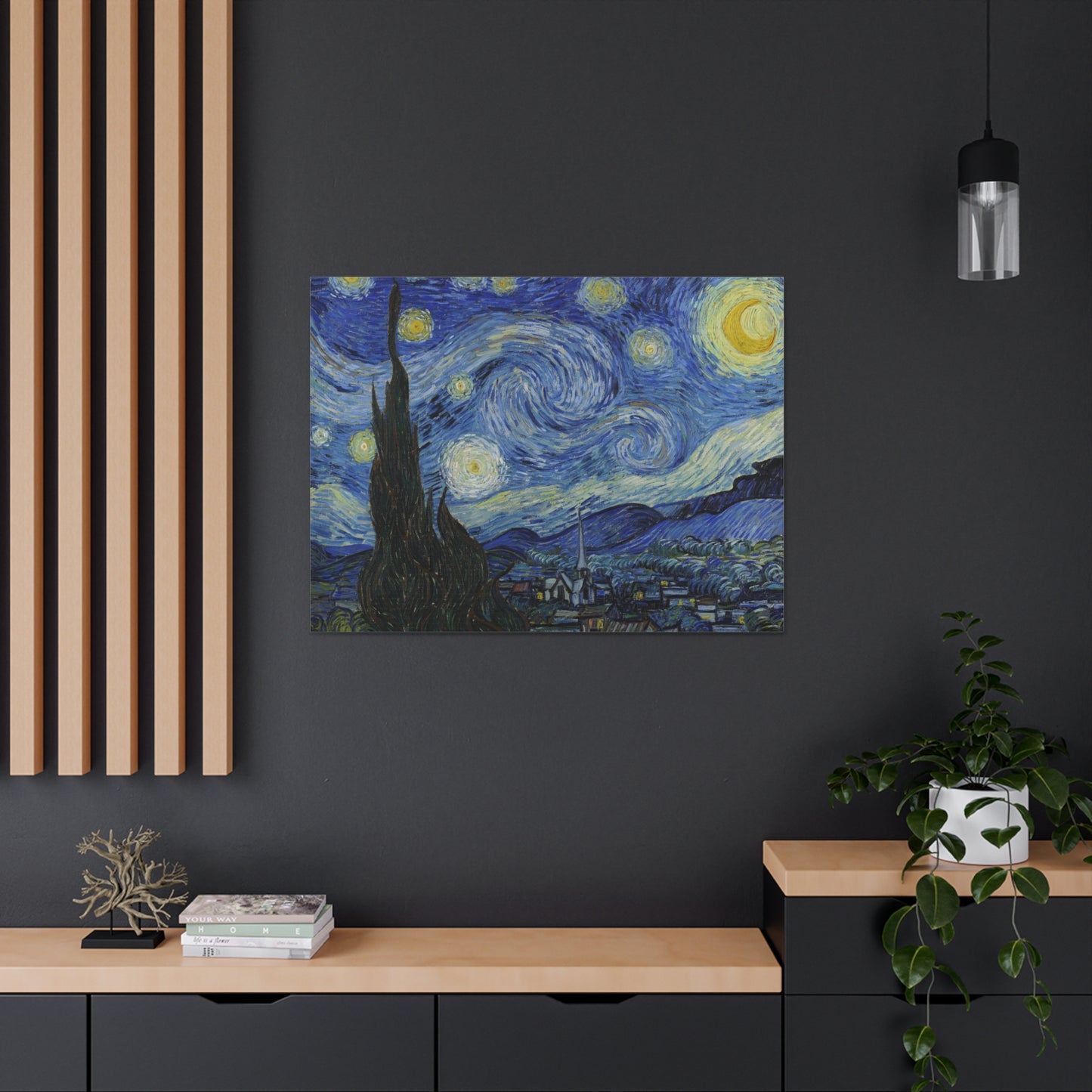 Starry Night by Vincent Van Gogh - Canvas Print