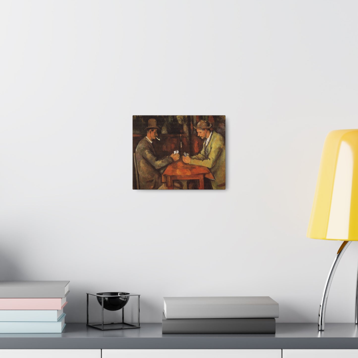 The Card Players by Paul Cezanne - Canvas Print