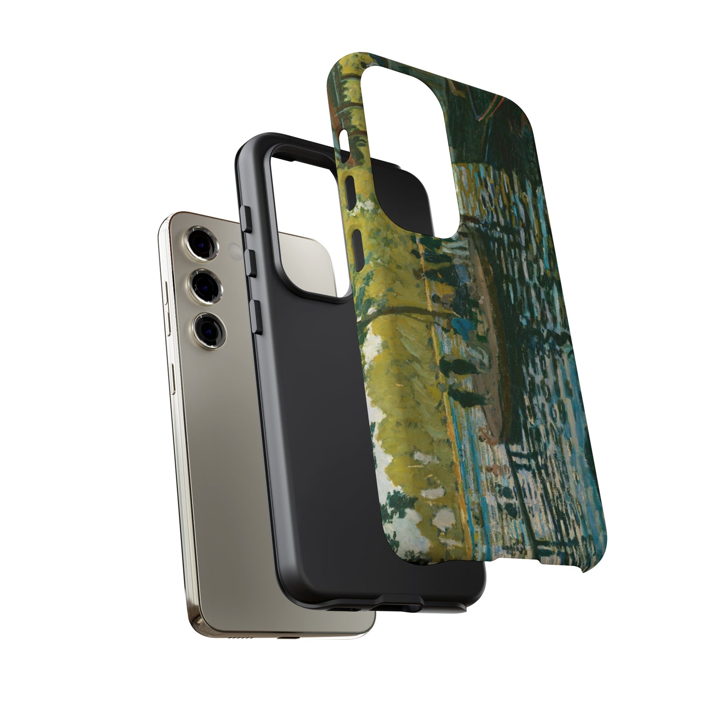 La Grenouillére by Claude Monet - Cell Phone Case