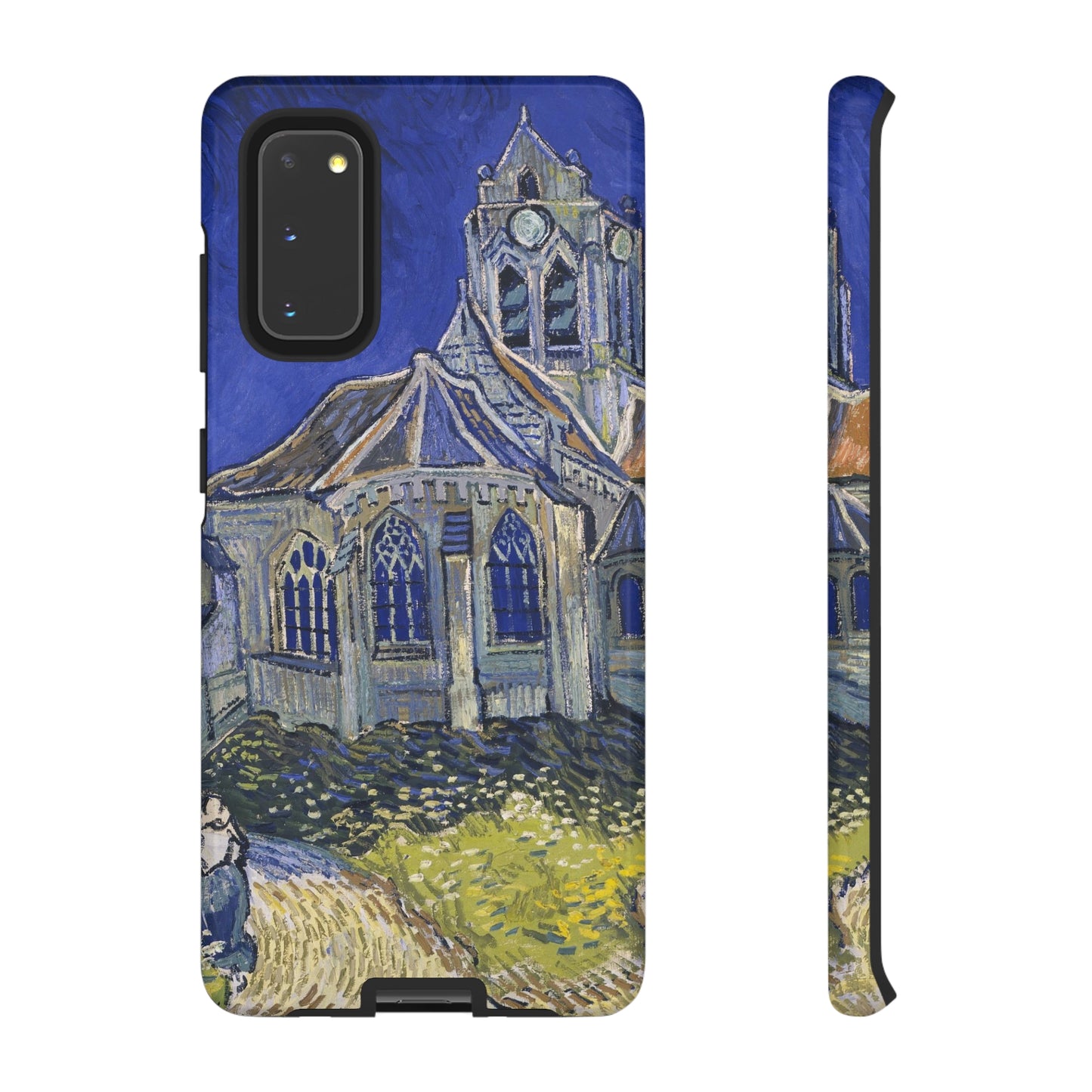 The Church in Auvers sur Oise by Vincent Van Gogh - Cell Phone Case