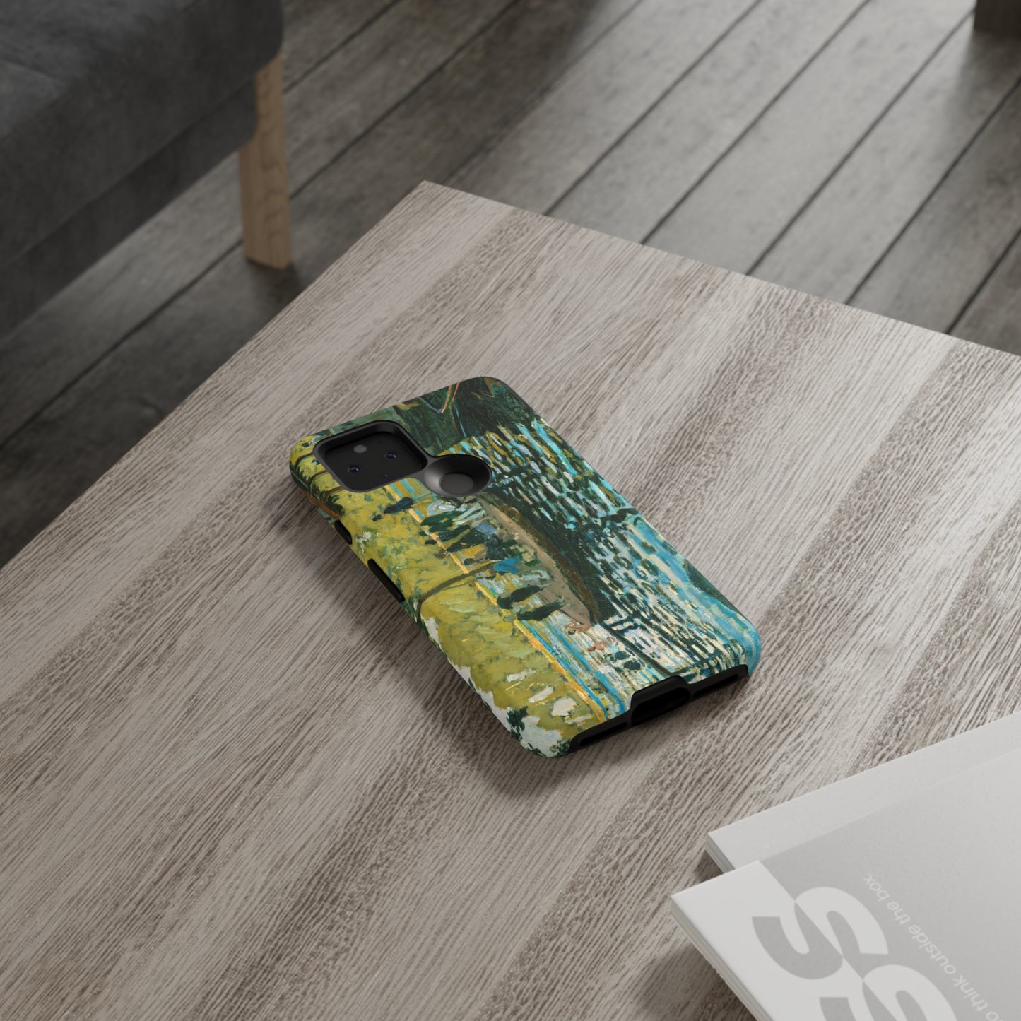 La Grenouillére by Claude Monet - Cell Phone Case