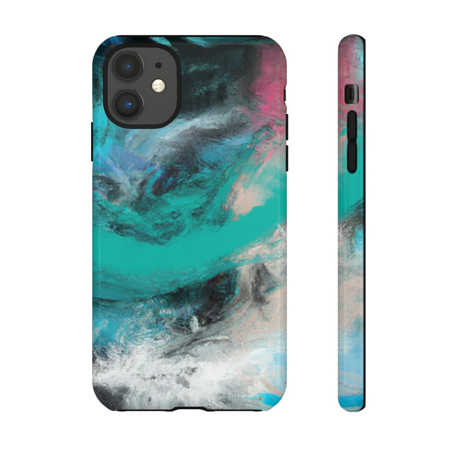 Troubled Sea AI generated - Cell Phone Case