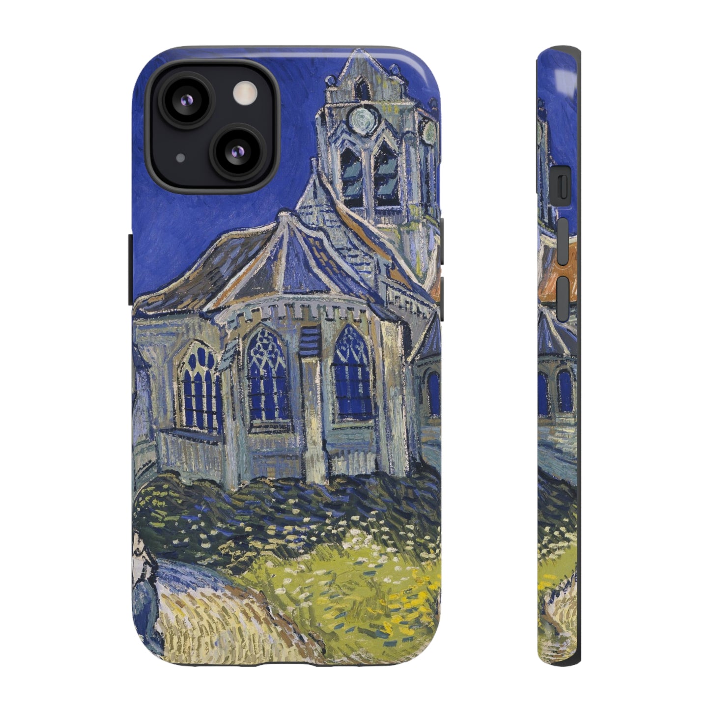 The Church in Auvers sur Oise by Vincent Van Gogh - Cell Phone Case