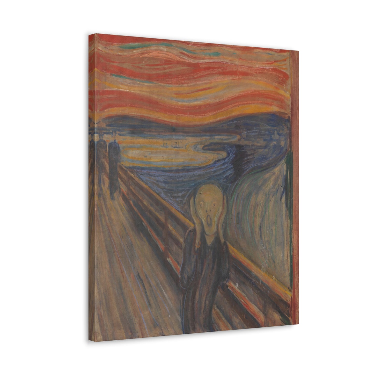 The Scream by Edvard Munch - Canvas Print