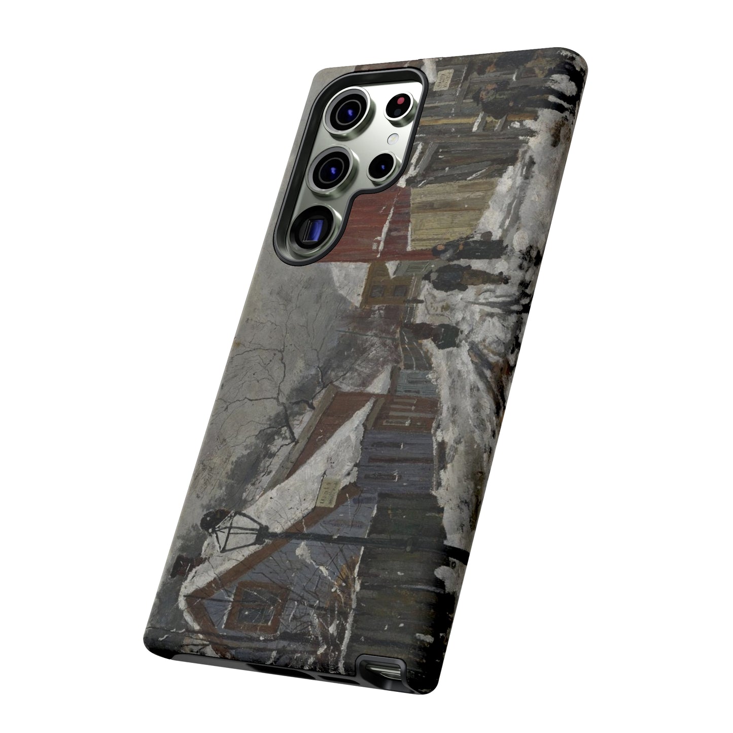 From Saxegardsgate by Edvard Munch - Cell Phone Case