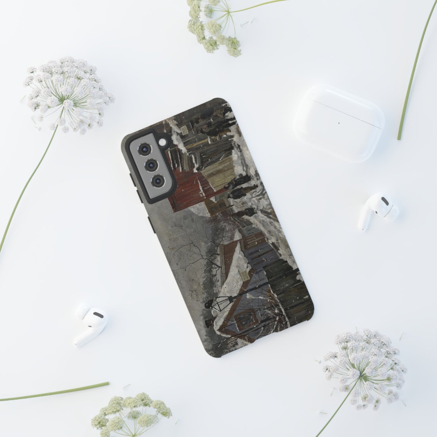 From Saxegardsgate by Edvard Munch - Cell Phone Case