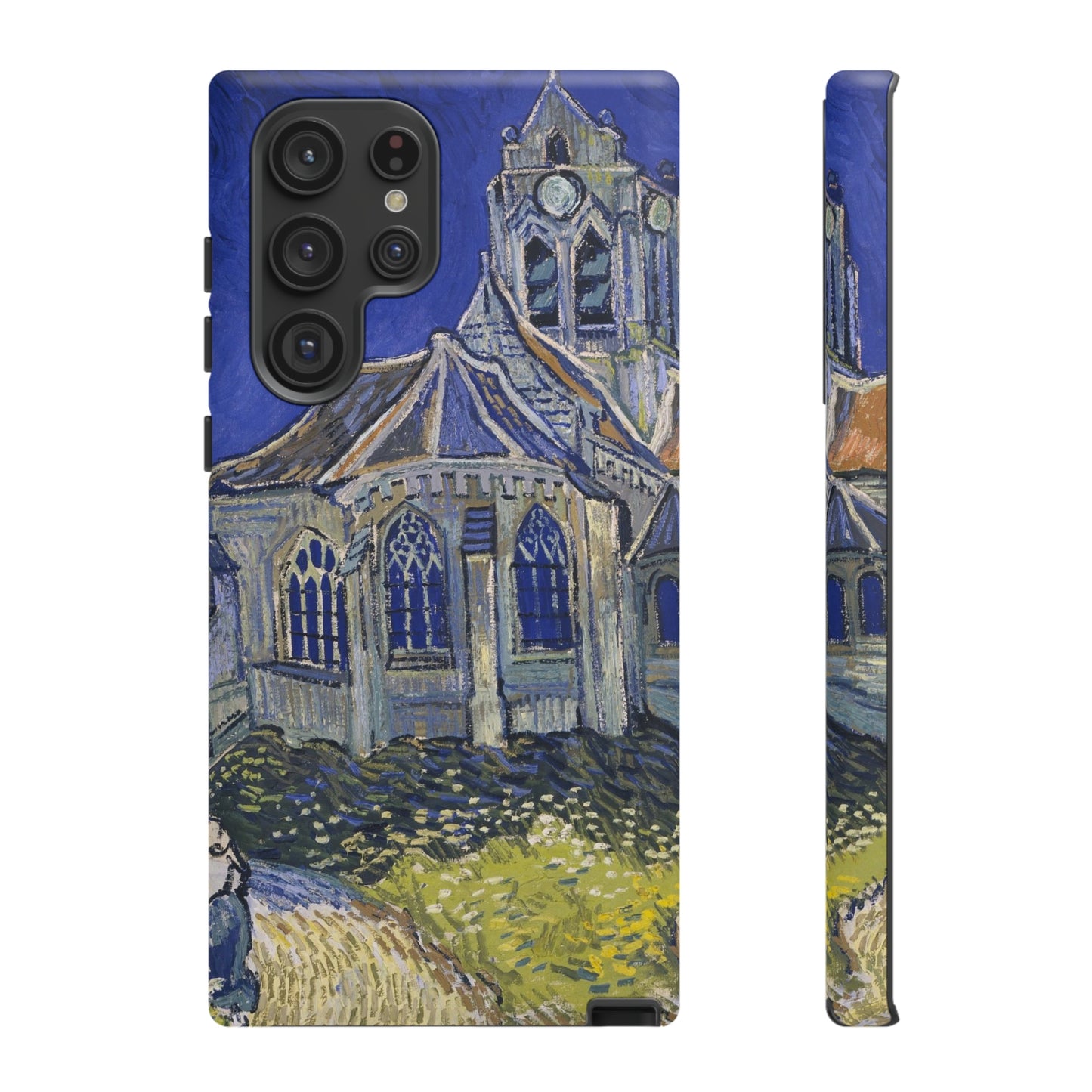 The Church in Auvers sur Oise by Vincent Van Gogh - Cell Phone Case