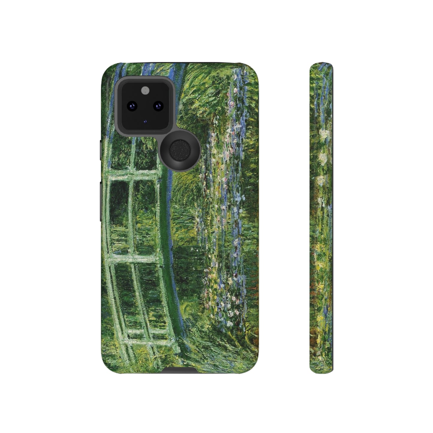 Water Lilies and a Japanese Bridge by Claude Monet - Cell Phone Case