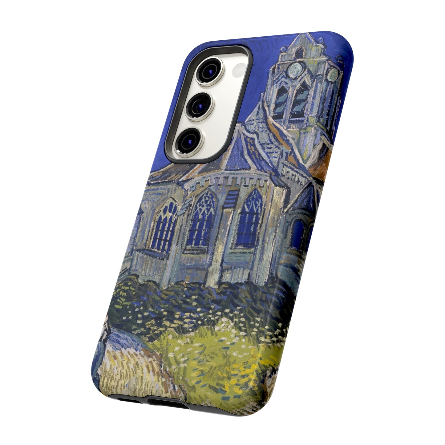 The Church in Auvers sur Oise by Vincent Van Gogh - Cell Phone Case
