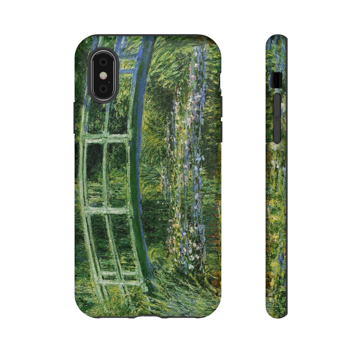 Water Lilies and a Japanese Bridge by Claude Monet - Cell Phone Case