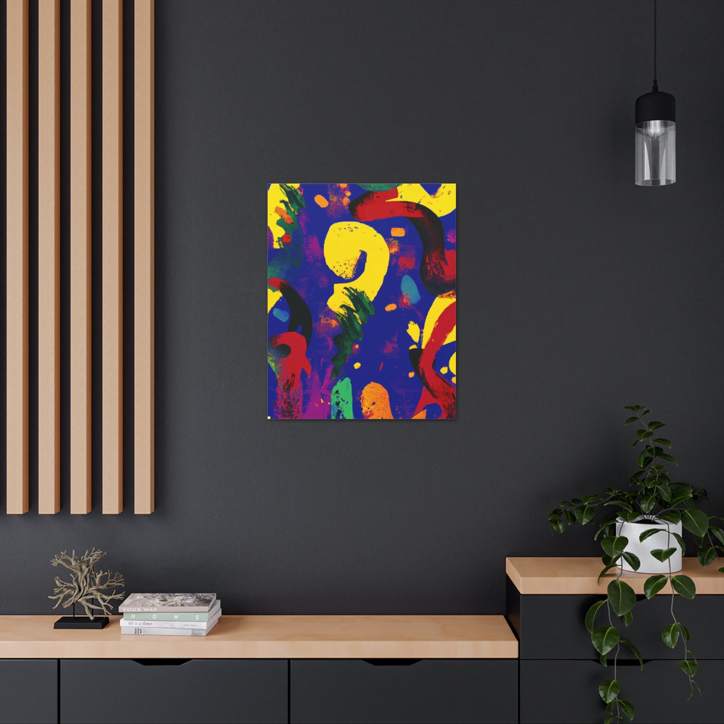 Abstract I AI Generated - Canvas Print