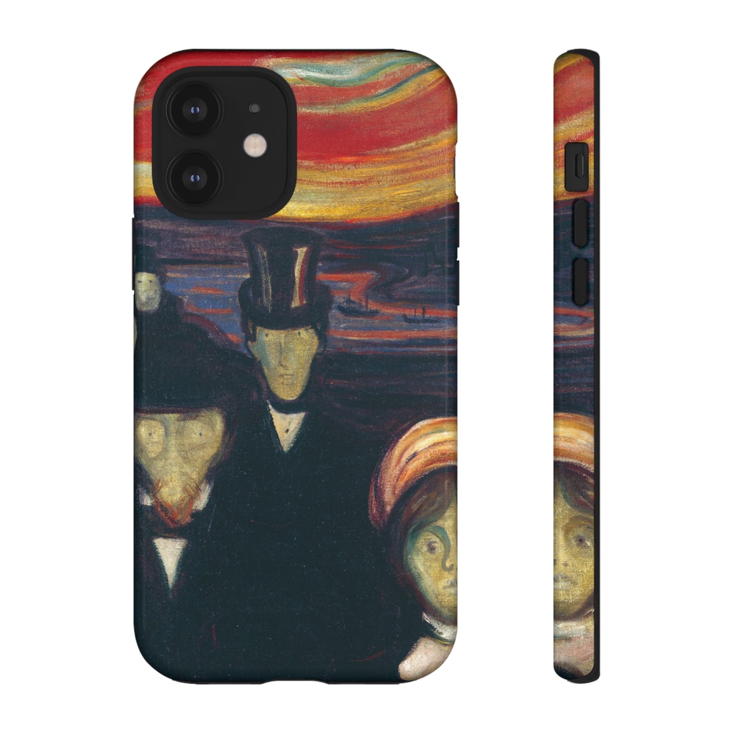 Anxiety by Edvard Munch - Cell Phone Case