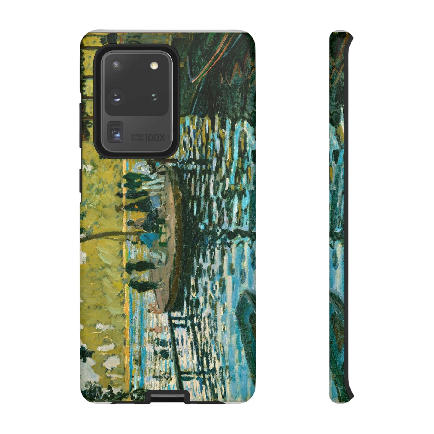 La Grenouillére by Claude Monet - Cell Phone Case