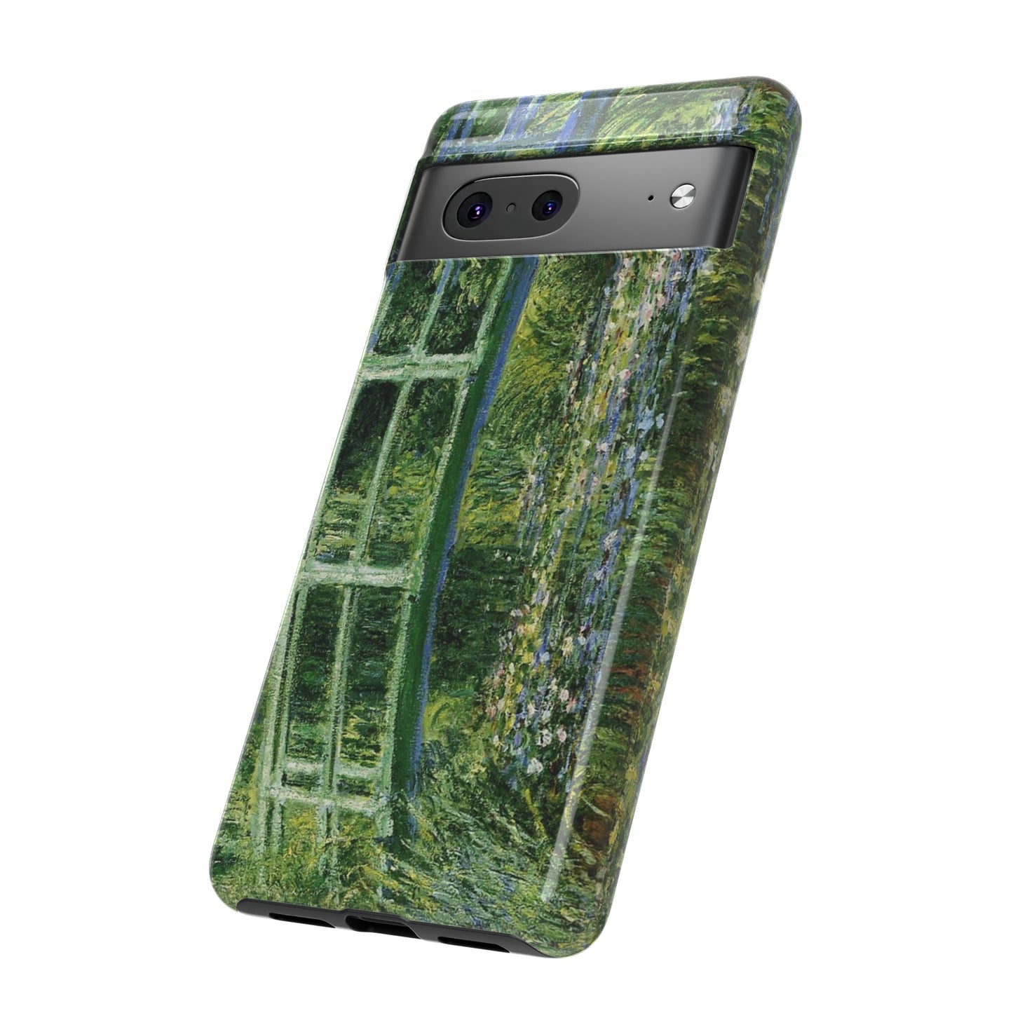 Water Lilies and a Japanese Bridge by Claude Monet - Cell Phone Case