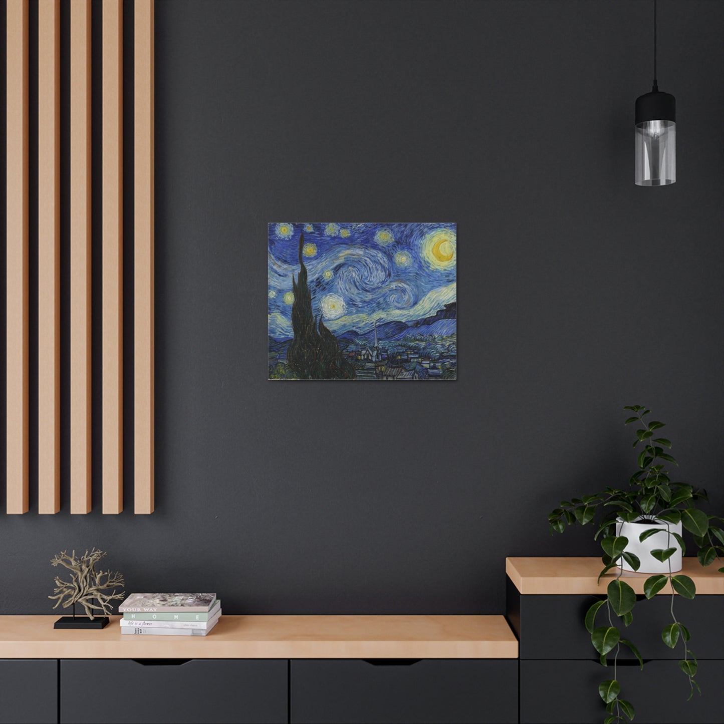 Starry Night by Vincent Van Gogh - Canvas Print