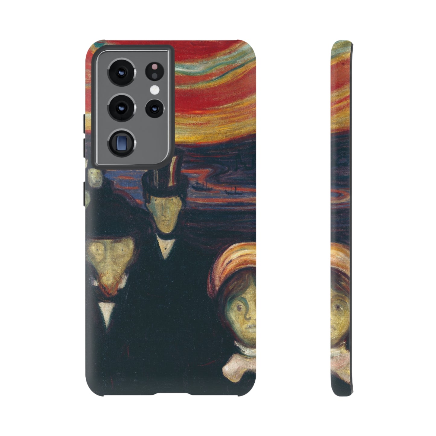 Anxiety by Edvard Munch - Cell Phone Case