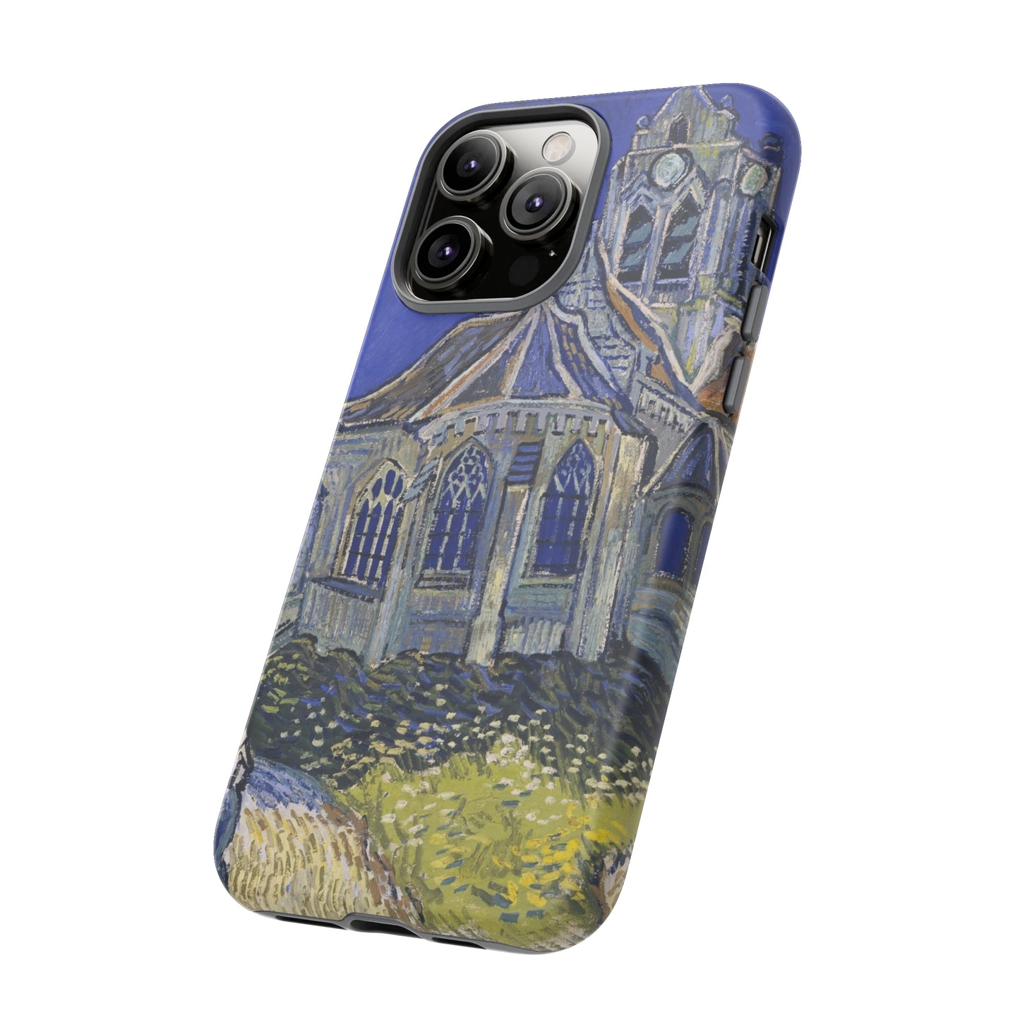 The Church in Auvers sur Oise by Vincent Van Gogh - Cell Phone Case