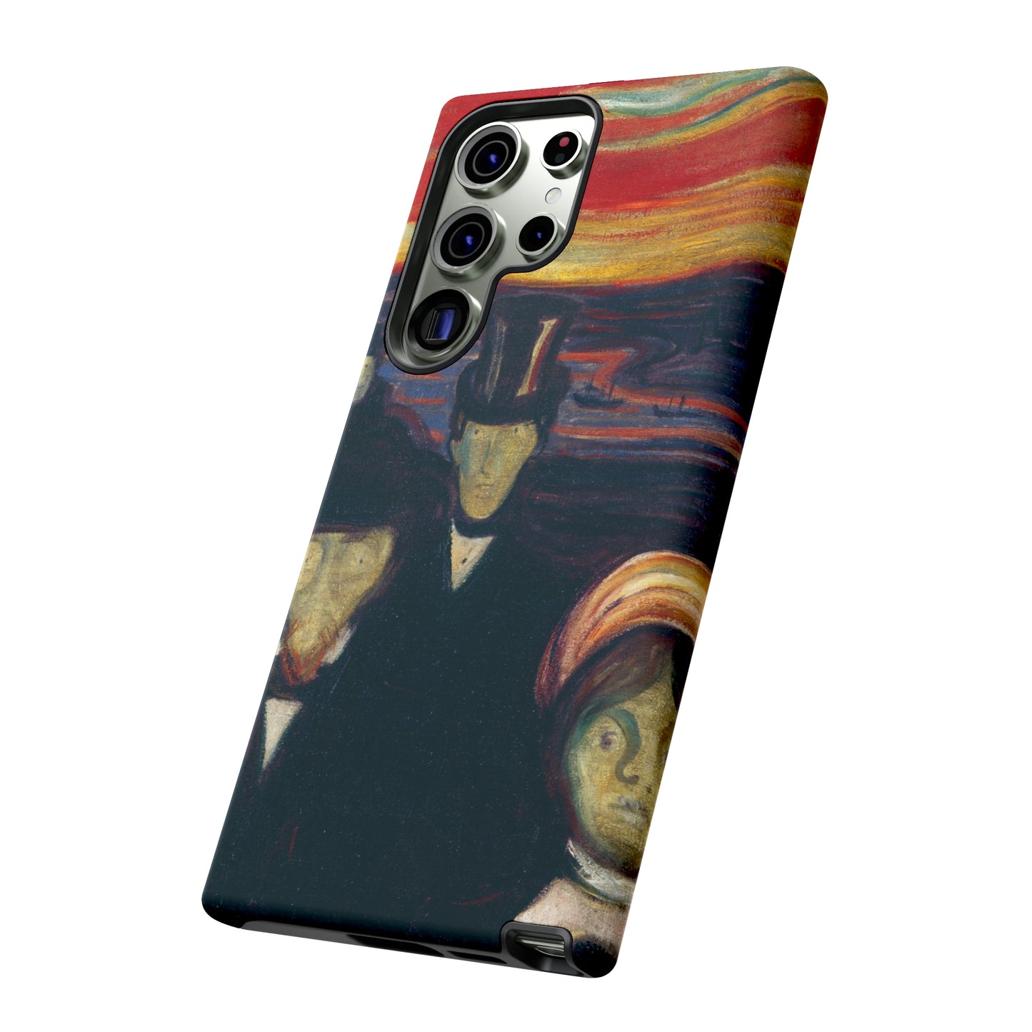 Anxiety by Edvard Munch - Cell Phone Case