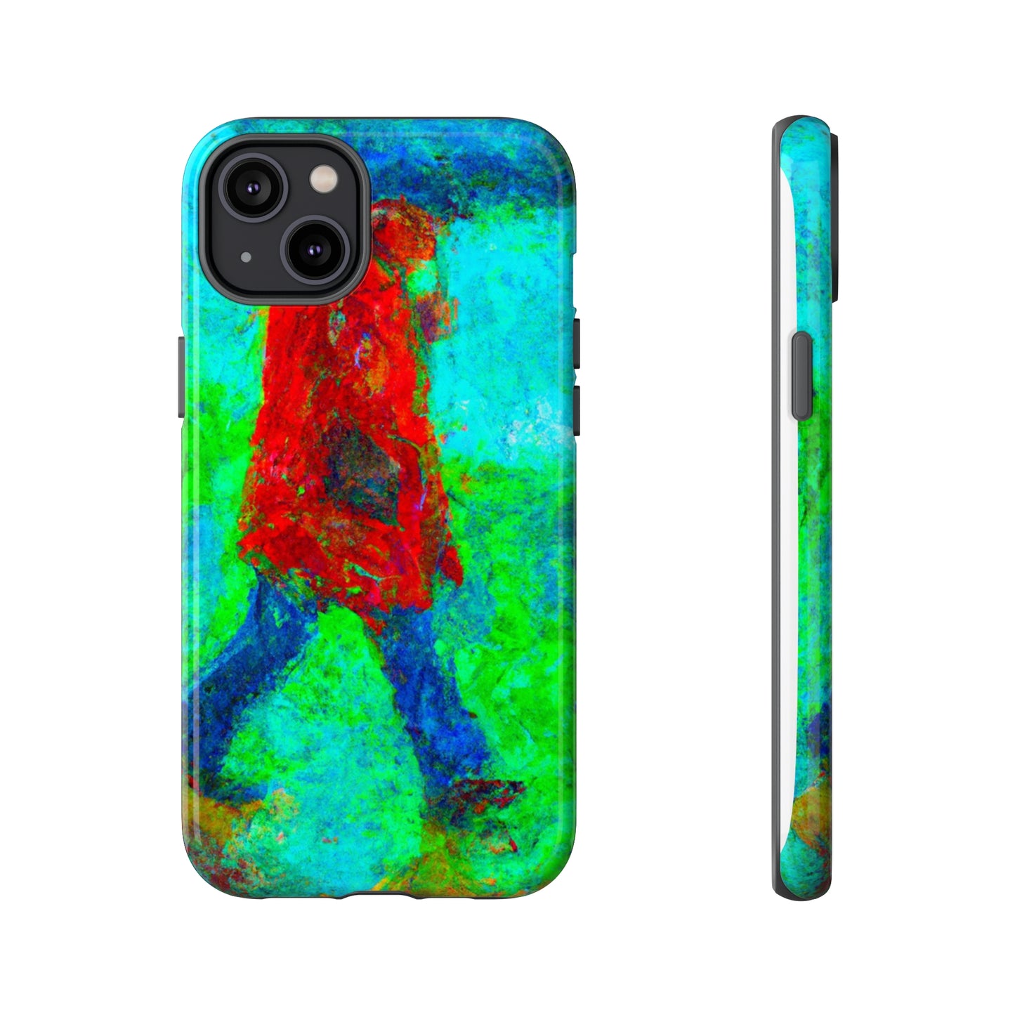 Lonely Man AI Generated - Cell Phone Case