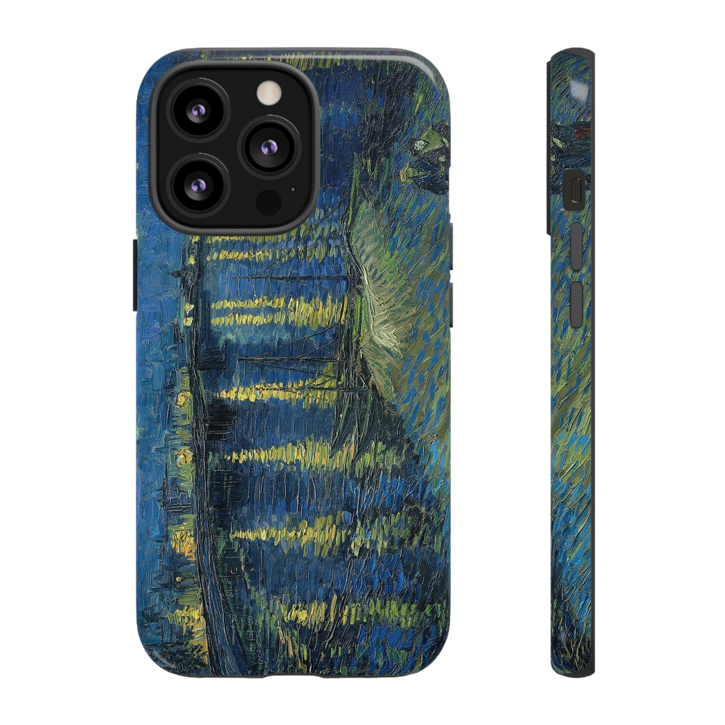 Starry Night over the Rhone by Vincent Van Gogh - Cell Phone Case
